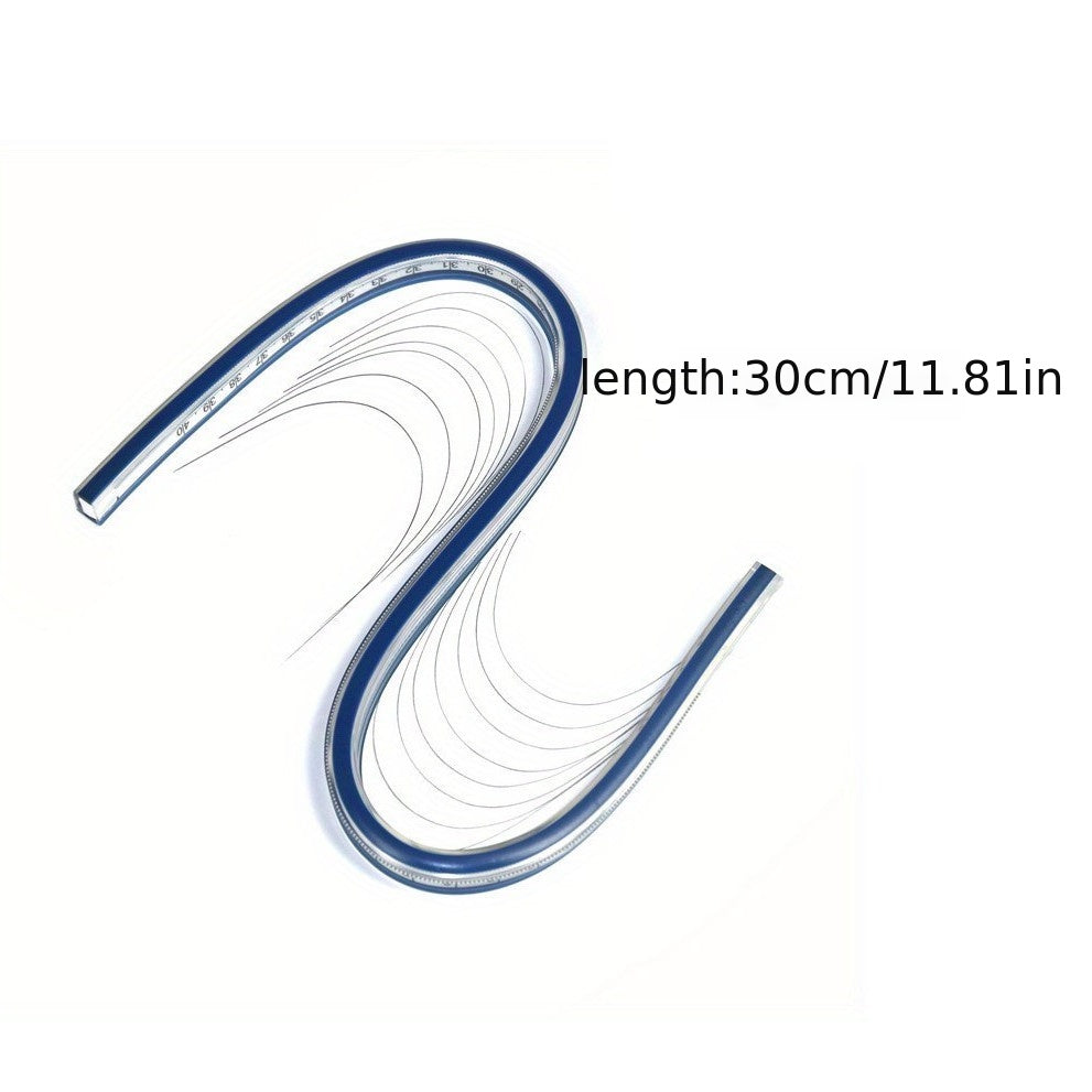 Flexible Curve Ruler for Drawing Sewing Engineering