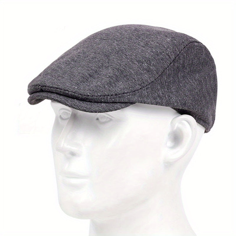 Casual Summer British Beret Spring Summer Sun Hat for Men Women