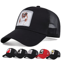 Animal Embroidery Baseball Cap Hip Hop Style