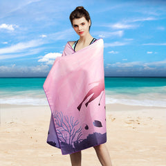 Turbo Microfiber Beach Towel Quick Drying Sand Proof Swim Towel
