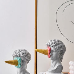 Mythology Ice Cream Statue for Home Decor
