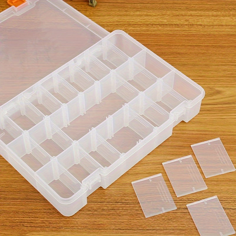 Transparent Plastic Tool Box Part Classification and Organization Box