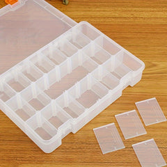 Transparent Plastic Tool Box Part Classification and Organization Box