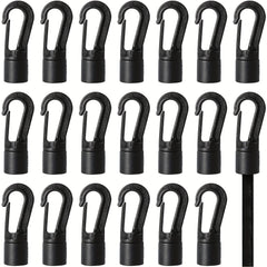 Bungee Shock Cord Hook 10-20pcs Rope Terminal Ends S Open E
