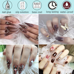 Gel Polish 10 16 Cm 1 Nail Glue And Base Gel For Acrylic Nails 1PCS 15ML