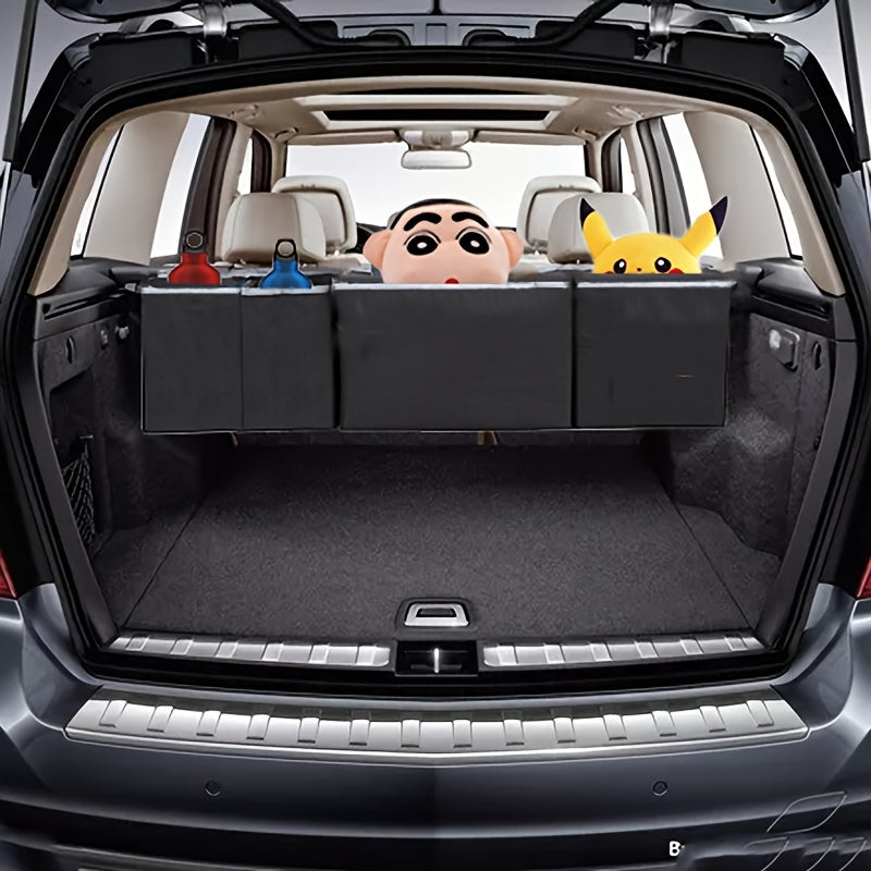Car Seat Back Storage Bag - Large Capacity 600D Oxford Cloth