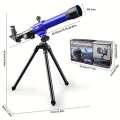 Telescope with Tripod Compass and Eyepieces