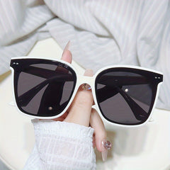 Square Sunglasses Rivet Anti Glare UV400 Sun Shades