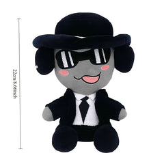Forsaken Chance Plus Plush Toy - Cartoon Plushie with Hat & Glasses