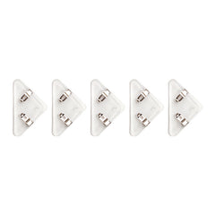5pcs Transparent File Corner Clip