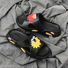 Men's Cartoon Cloud Slides Lightweight Slippers