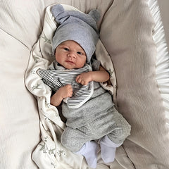 Elijah 48 Lifelike Reborn Doll with Hand Painted Details Soft Vinyl Limbs