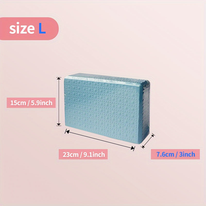 High Density Yoga Block With Massage Spot For Home Workouts