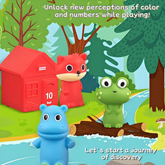Forest Animal Hand Puppet Toys 10pcs Set for Role Play