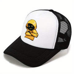 Men's Outdoor Sports Sunshade Baseball Cap Mesh Driver Cap