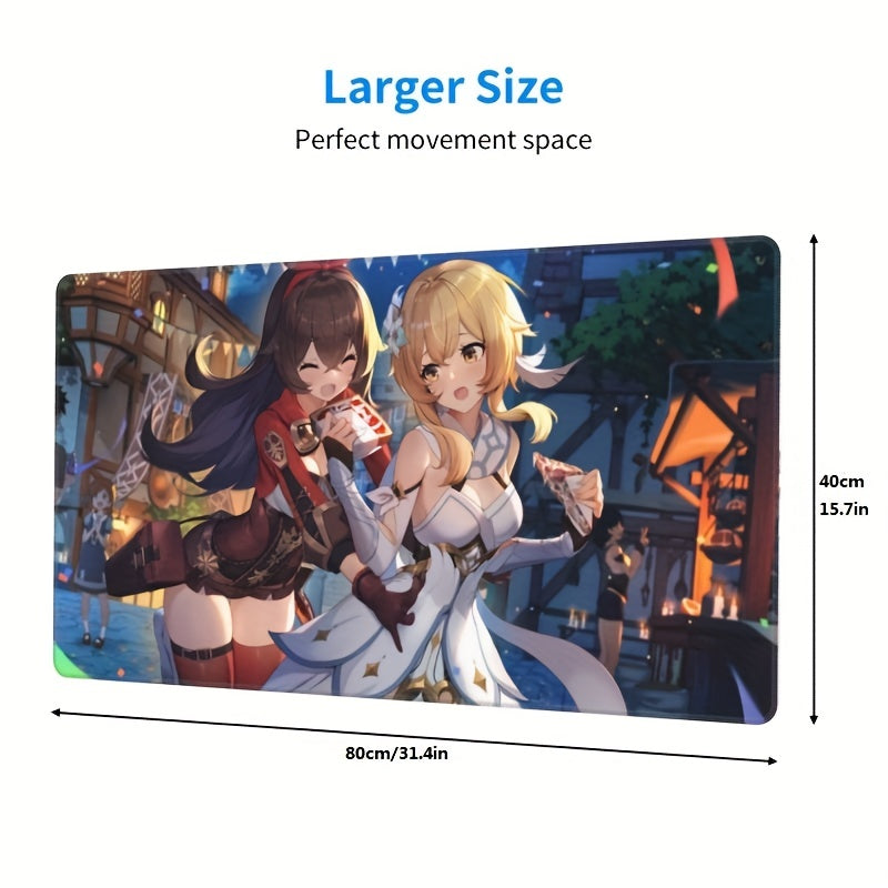 Anime Mouse Pad Gamer Office 79 76x39 PC Mouse Mat Gaming Mouse Pad