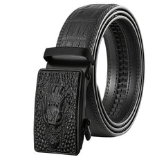 Fish Automatic Buckle PVC Belt For Men