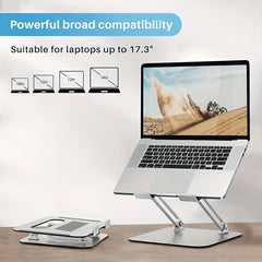 Aluminium Laptop Stand Portable Laptop Holder Tablet Stand Computer Support