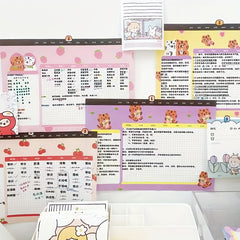 Weekly Planner To Do List Notepad with Calendar Scheduler
