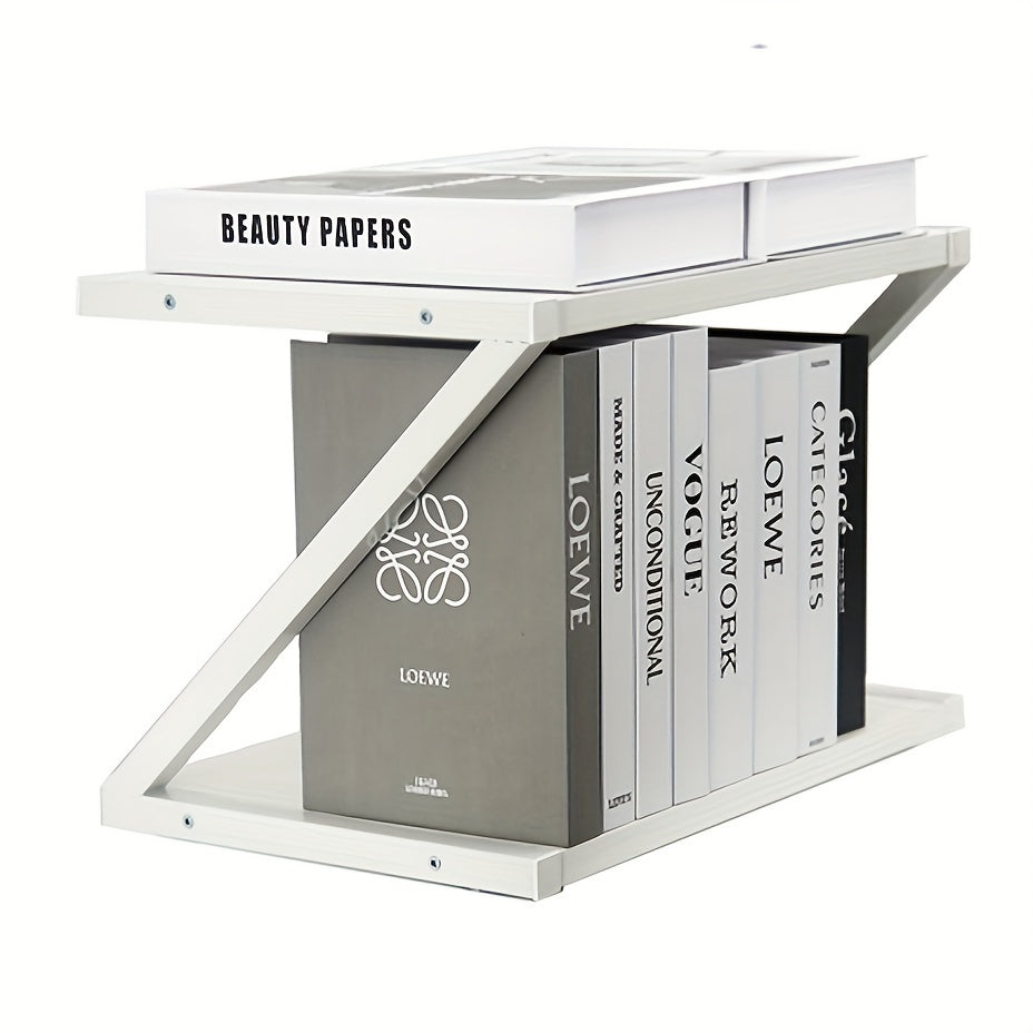 Desk Bookshelf Office Desk Storage Rack Study Table Storage Cabinet