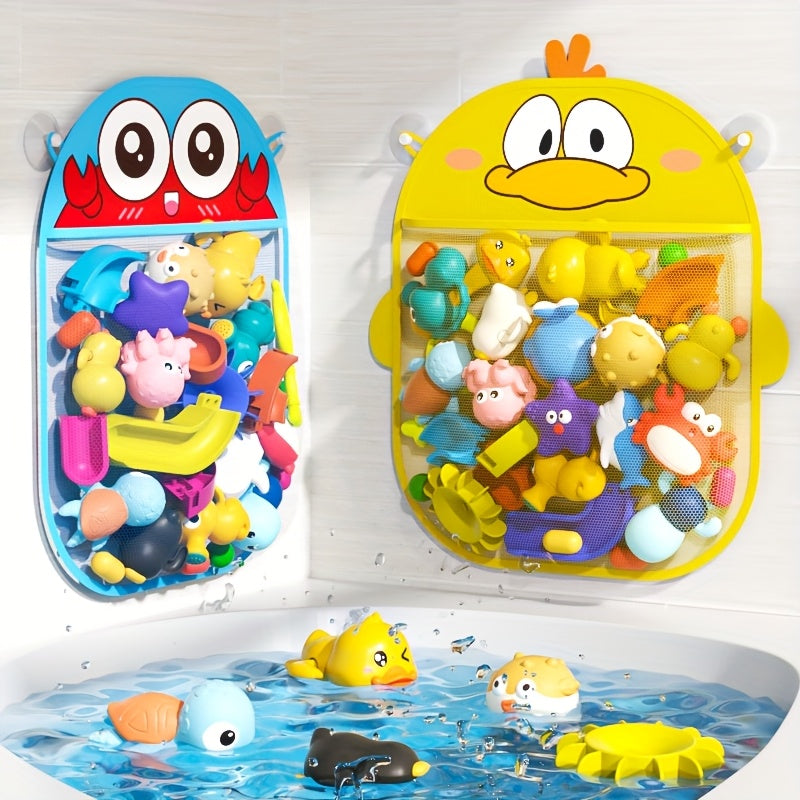 KADAYAYA Kids Bath Toy Storage Bag w/ Cartoon Duck