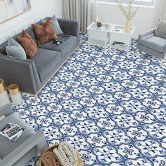 Moroccan Peel And Stick Floor Tile 0.7mm Thickness