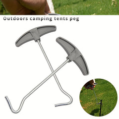 3PCS Tent Ground Nail Extractor Peg Remover Camping Tool