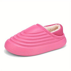 Boys Comfortable Non Slip Fleece House Shoes Soft Bottom Walking Shoes