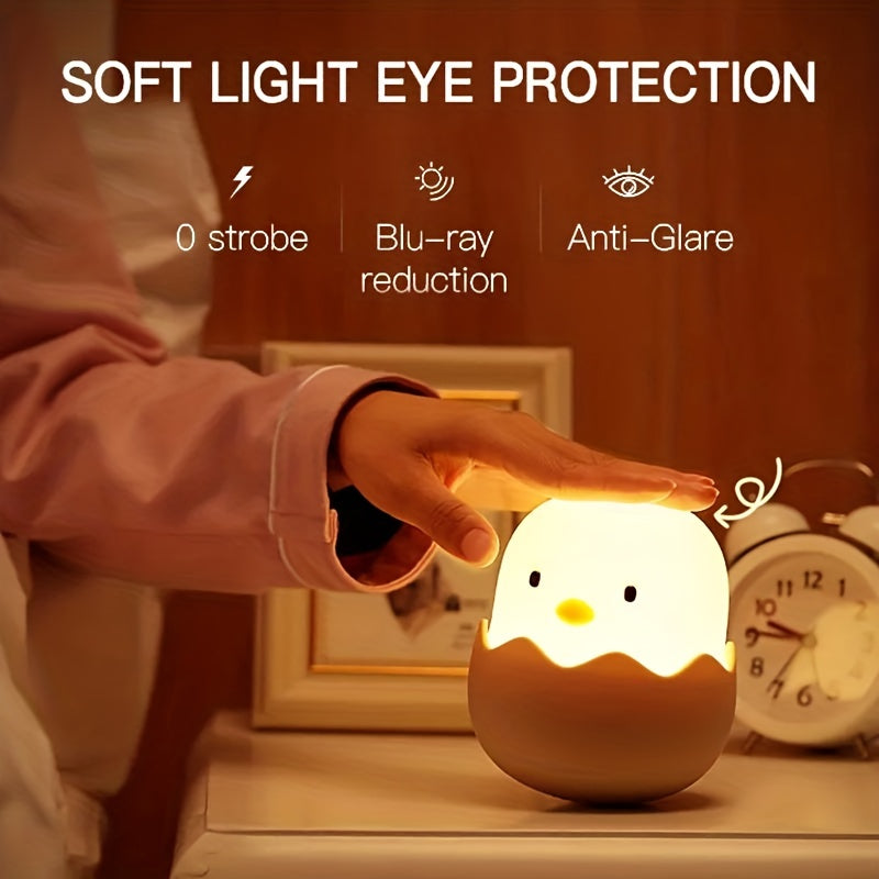 Dimmable Chick Night Light for Kids Bedroom