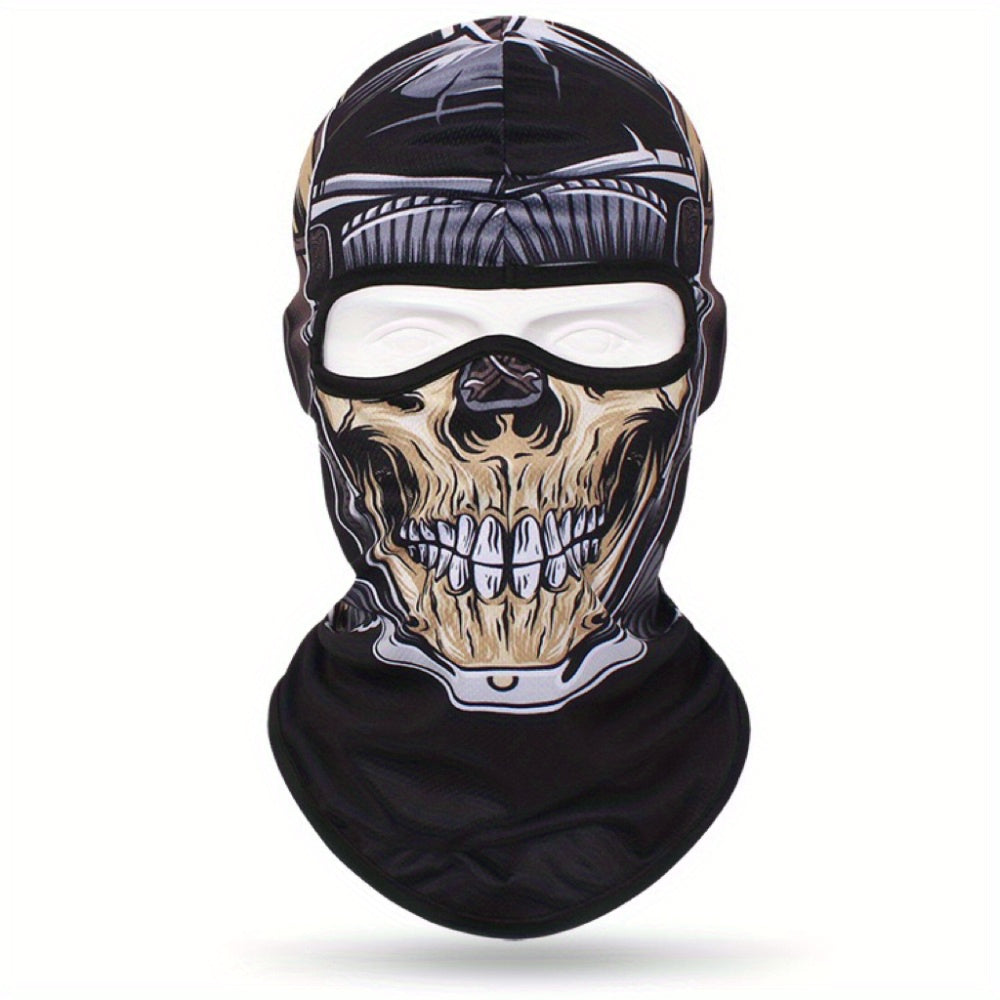 Multicolor Skull Outdoor Mask Hat for Cycling Riding