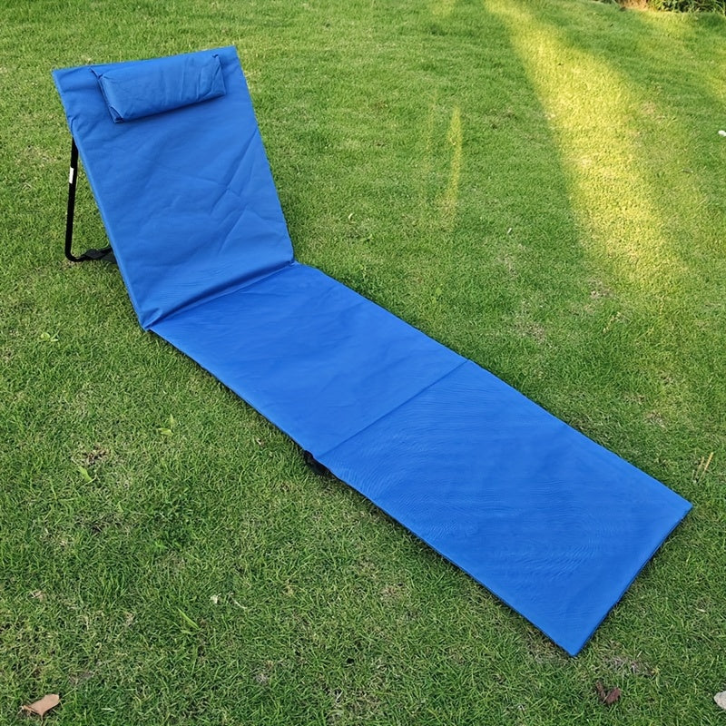 Portable Foldable Beach Mat Camping Seat with Storage Bag