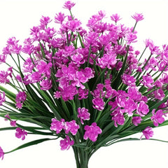 4pcs UV Resistant Artificial Plants for Home & Garden Decoration