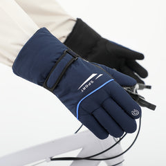 Thickened Warm Gloves Skiing Cycling Touch Screen Reflective Gloves