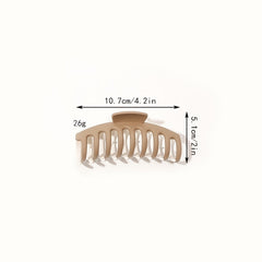 Matte Large Hair Claw Clips Non Slip Strong Hold Hair Claw Clip