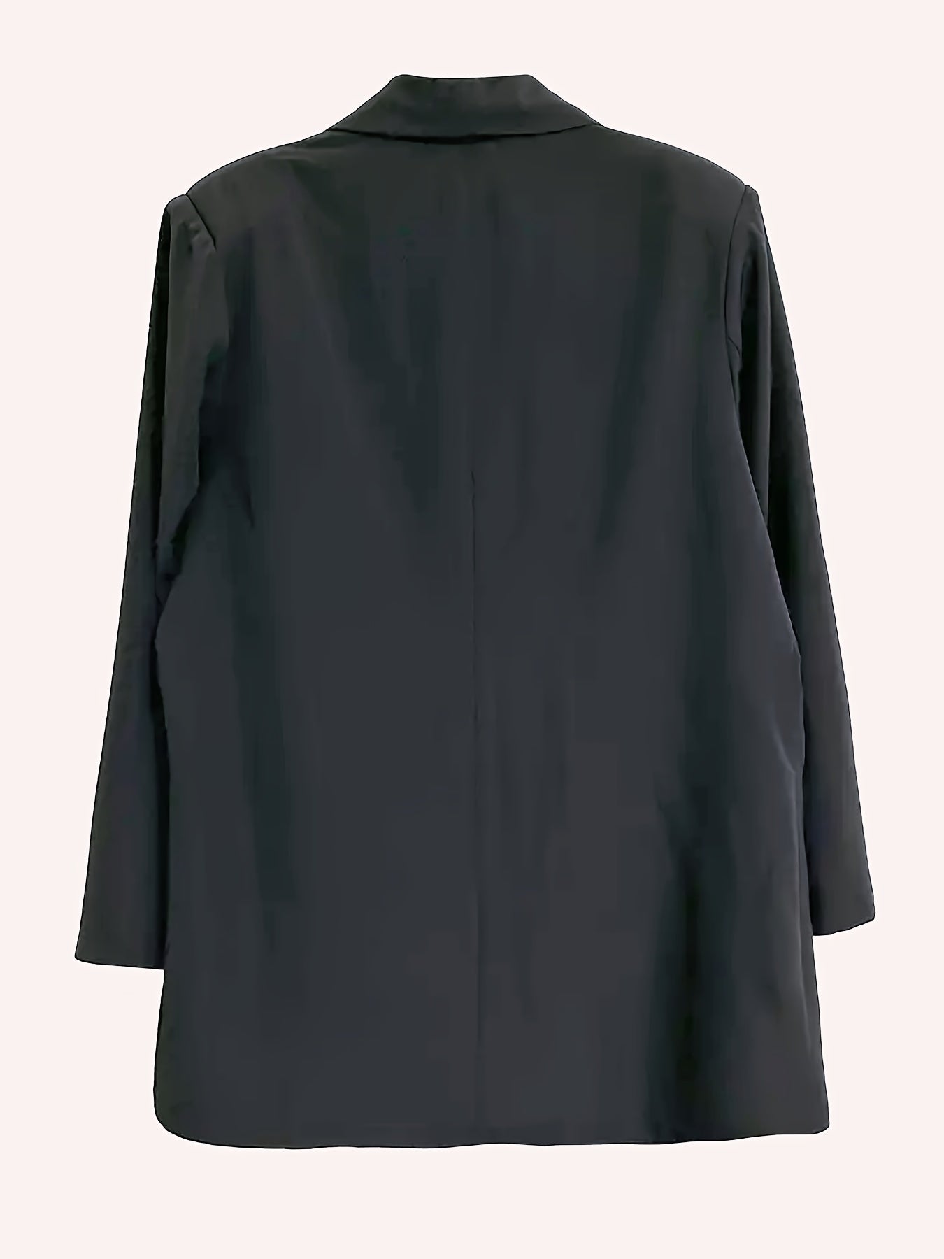  Basic Blazer Women's Solid Long Sleeve Workwear Blazer