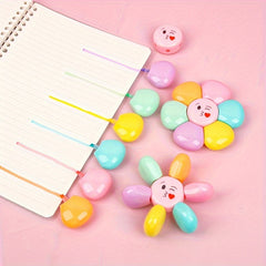 6 Marker Pens Set - Ideal for School Supplies, Sketching & Painting