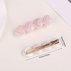 Heart Shape Hair Clip Duck Billed Clip Bangs Clip Hair Accessorie