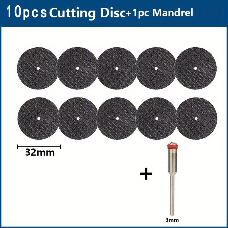 32mm Abrasive Cutting Disc with Mandrels for Metal Cutting