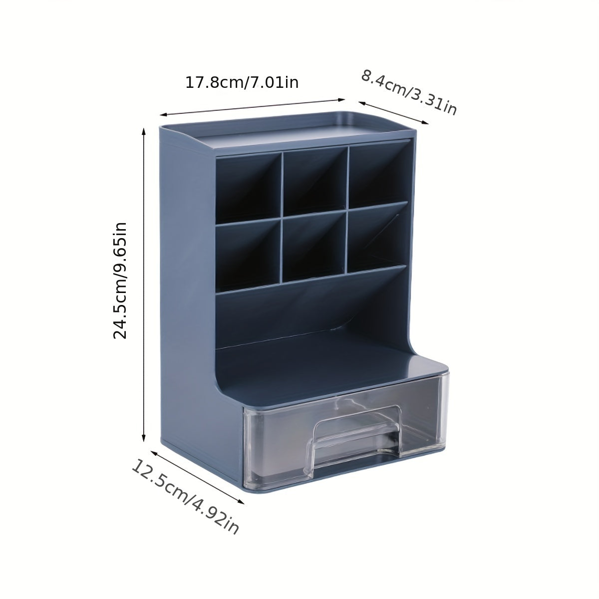 DIY Oblique Insert Pen Holder Student Stationery Office Desktop Storage
