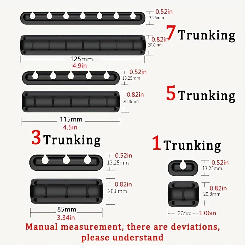 1pc Cable Organizer for Wire Slot USB Cable Fixing Hub