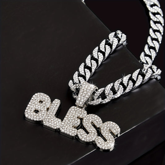 Bless Pendant Women's Hip Hop Cuban Chain Fine Jewelry