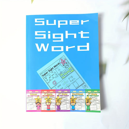 Sight Word Workbook - 220 Reading Exercises