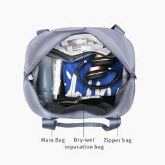 Large Capacity Duffle Bag Zipper Luggage Handbag Foldable Travel Storage