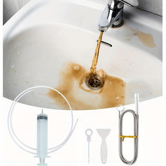 5pcs Refrigerator Drain Hole Clog Remover Fridge Cleaning Kit