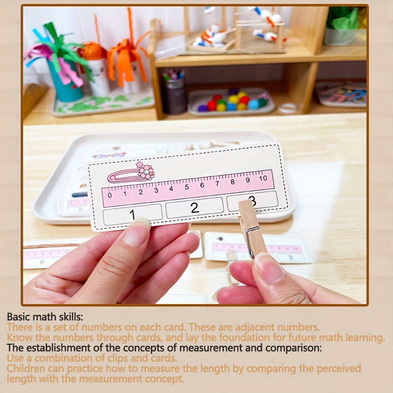 Measurement Toy Set for Preschool & Kindergarten