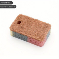 Wood Pulp Kitchen Sponge Wipe Strong Decontamination Dish Cloth Rag