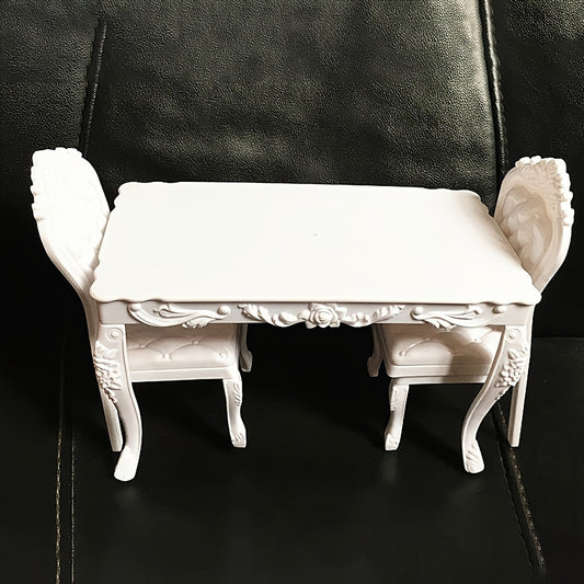 Table and Chairs Doll Kitchen Furniture Set
