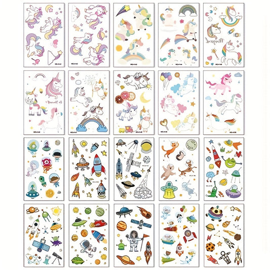 Herbal Tattoo Stickers Semi permanent Waterproof Durable Clavicle Arm Simulation