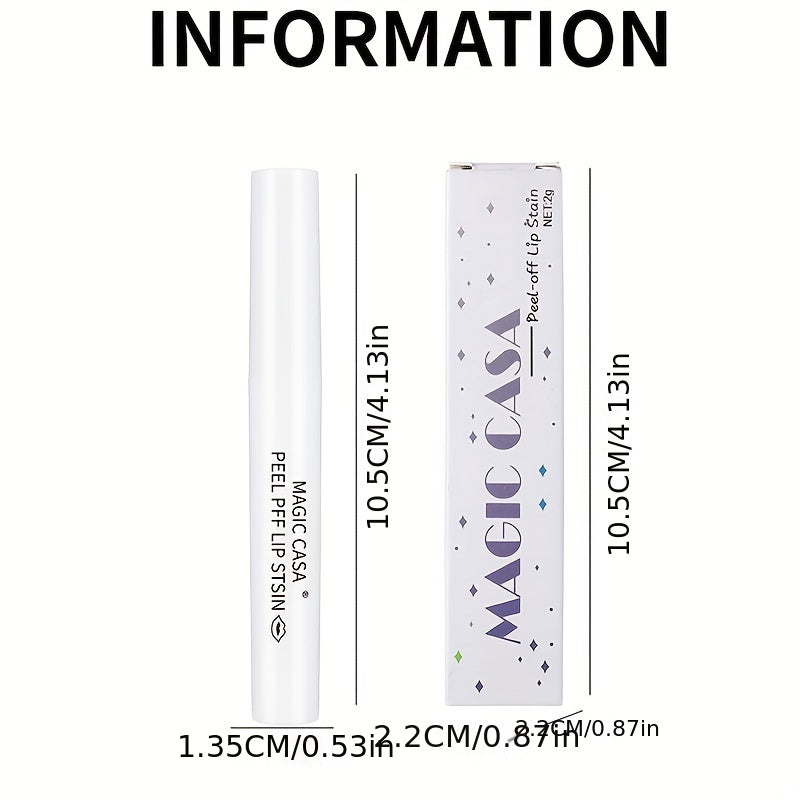 Waterproof Matte Peel Off Lipstick Stay Undertone Tint