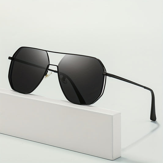 Double Bridge Aviator Sunglasses Outdoor UV400 Sun Shades